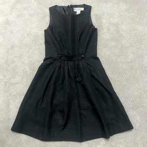 Black Textile Party Dress